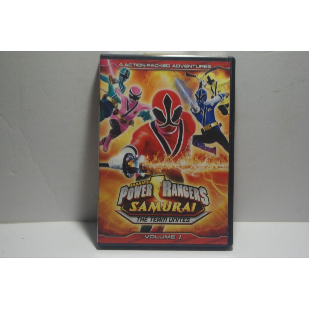 Power Rangers Samurai Volume 1  DVD 2012 Action Drama Fantasy Team Unites